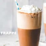 The BEST Coffee Frappe | Easy & Fancy Homemade Iced Coffee Recipe!