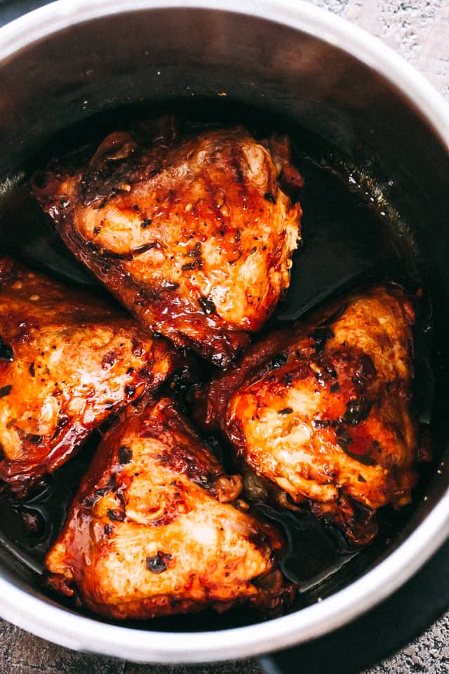 Honey Garlic Chicken in the Instant Pot