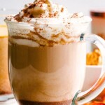 PUMPKIN spice latte Pinterest Image.